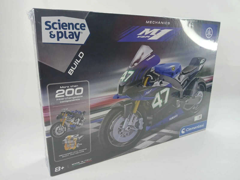 Clementoni Mechanics Yamaha Motorbike 20 Model Kit