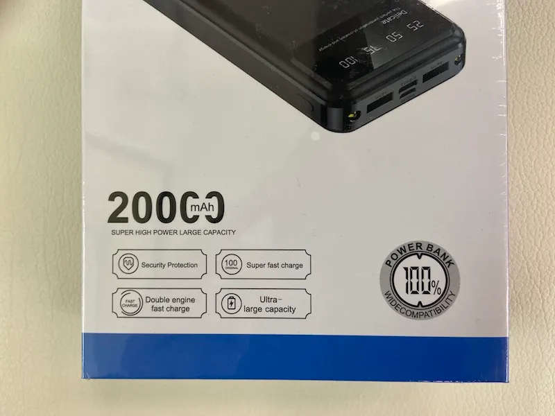 Gainwit Power Bank 20000 Mah