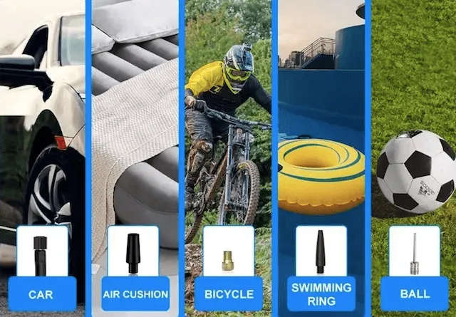 Cordless Car Tire Inflator Bike Electric Tire Inflator