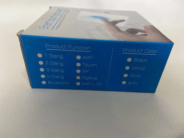 Wifi Smart Touch Light Switch