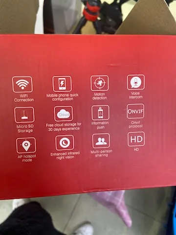 Dual Lens Wifi Outdoor Cameras For Home Security
