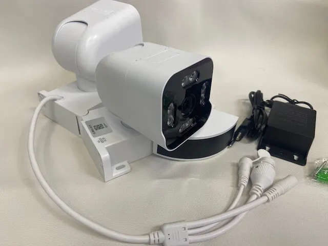 Dual Lens Wifi Outdoor Cameras For Home Security