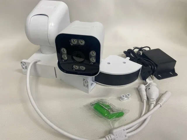 Dual Lens Wifi Outdoor Cameras For Home Security