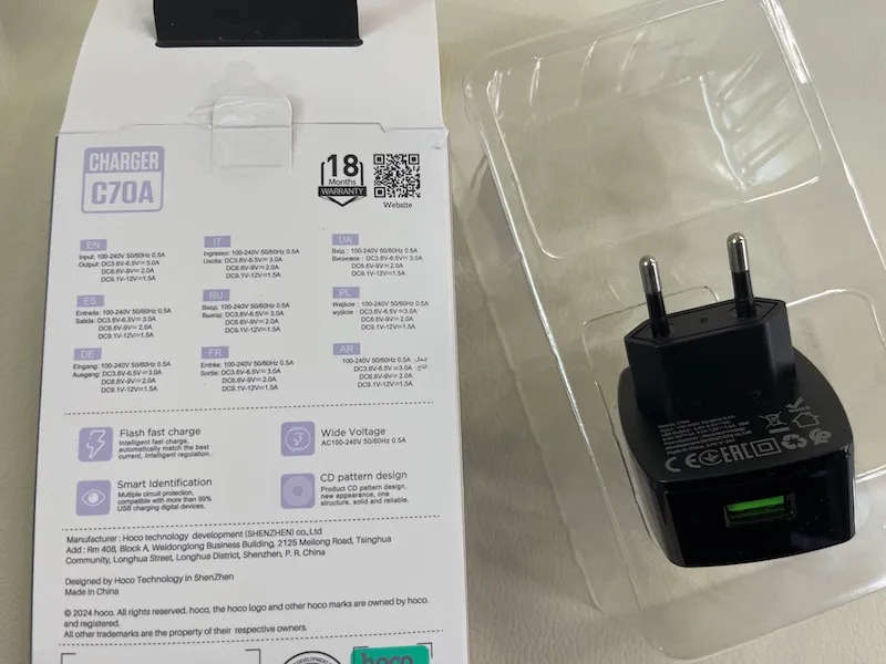 Hoco Fast Charger