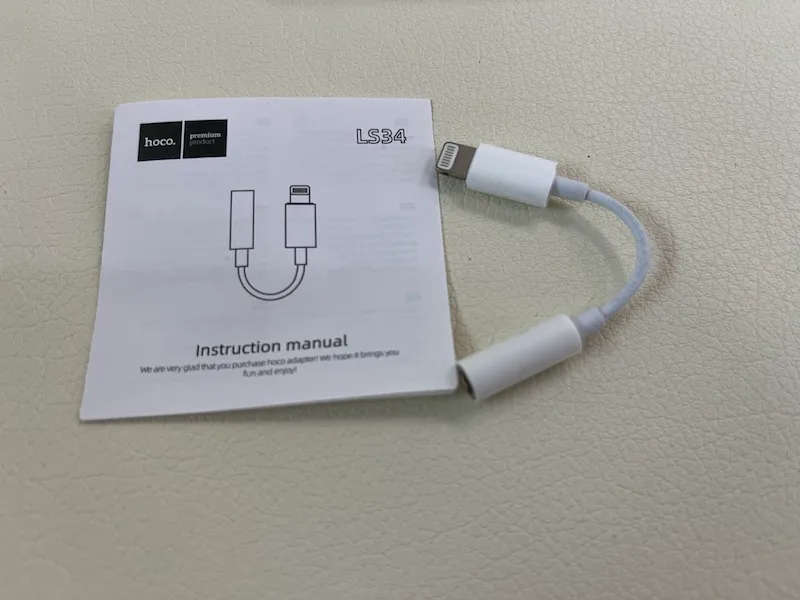 Hoco. Ip To 3.5Mm Audio Interface Adapter