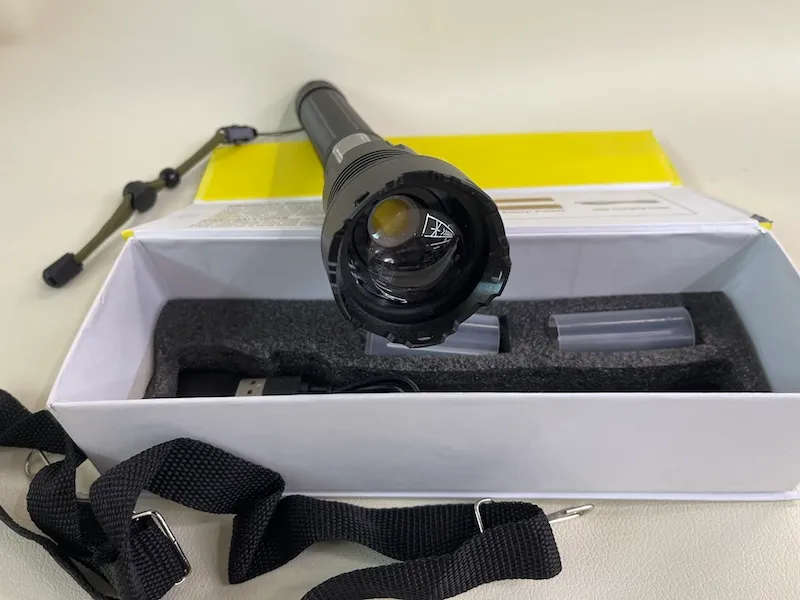 Usb Rechargeable Flash Light