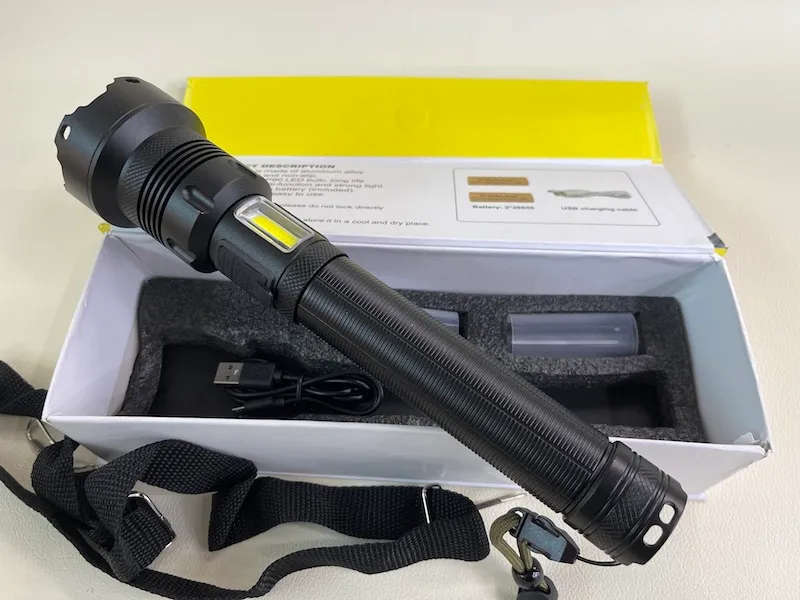 Usb Rechargeable Flash Light