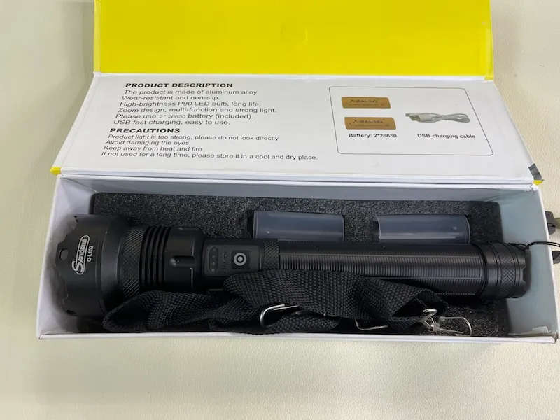 Usb Rechargeable Flash Light