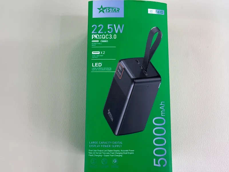 50000mAh Power Bank Istar