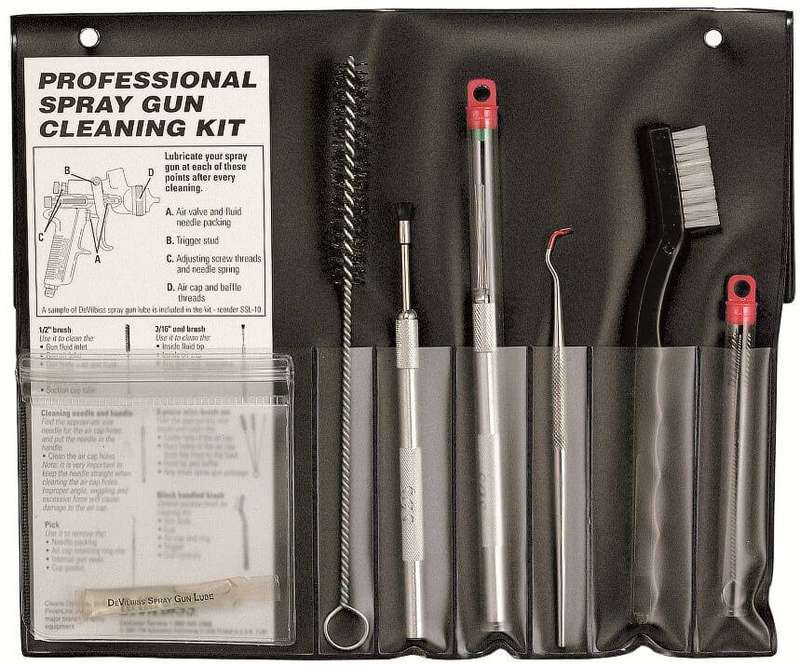 Professional Spray Gun Cleaning Kit