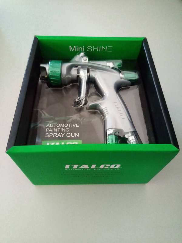 Italco Mini Shine H.V.L.P Spray Gun
