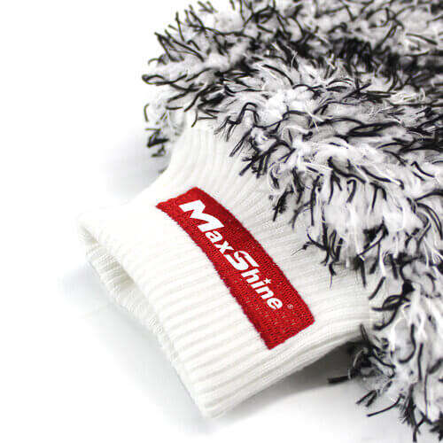 Ultra Soft Microfiber Wash Mitt Dual Coloured