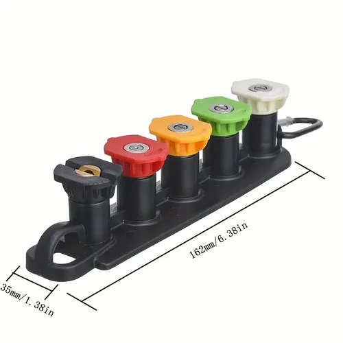 5 Piece Pressure Washer Tips With Holder