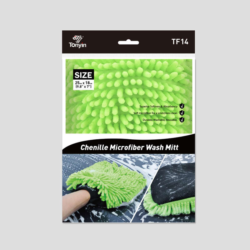 Tonyin Chenille Microfiber Wash Mitt