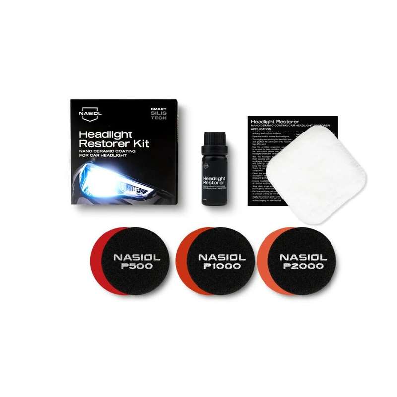 Nasiol Headlight Restorer - 3 year