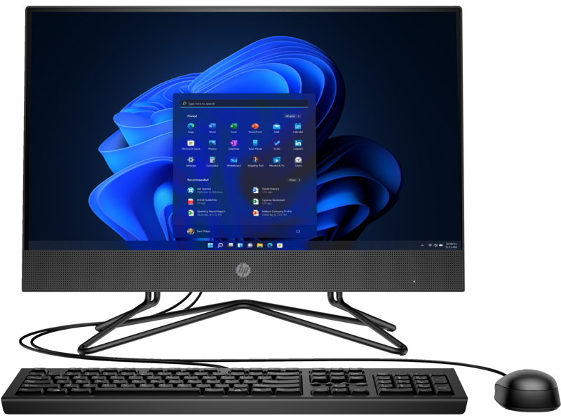 HP 200 G4 All in One PC | 12th Gen i3, 8GB RAM, 512GB SSD, FHD, 2 Yr Warranty