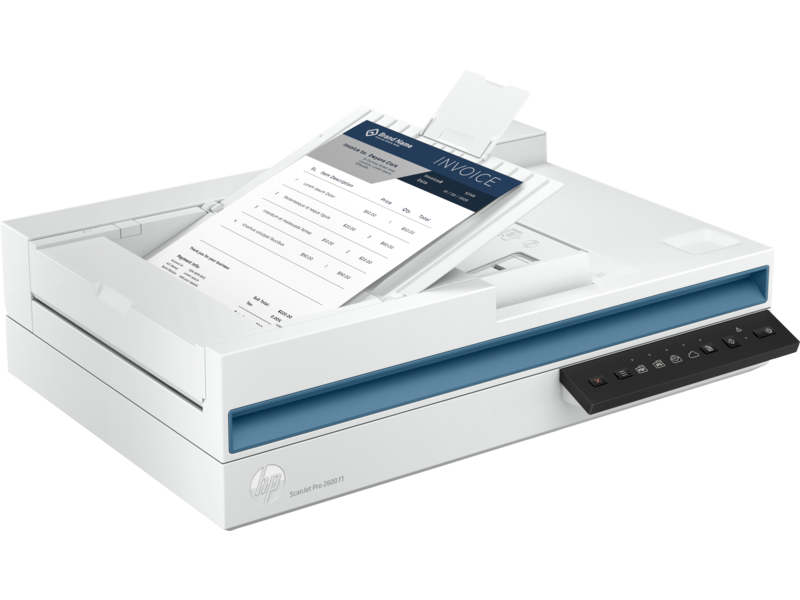 HP Scanjet Pro 2600 f1 Coreset Right Facing Output