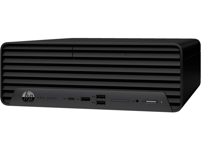 HP Pro SFF 400 G9 Desktop PC GravityGrey nonODD Coreset Horizontal Left Facing
