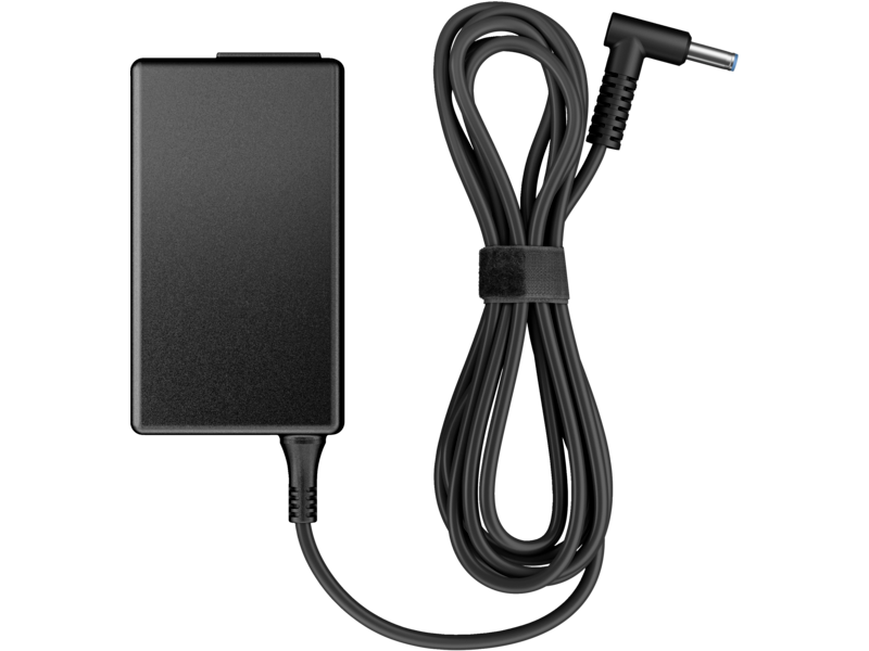 HP 65W Smart AC Adapter Top Down View