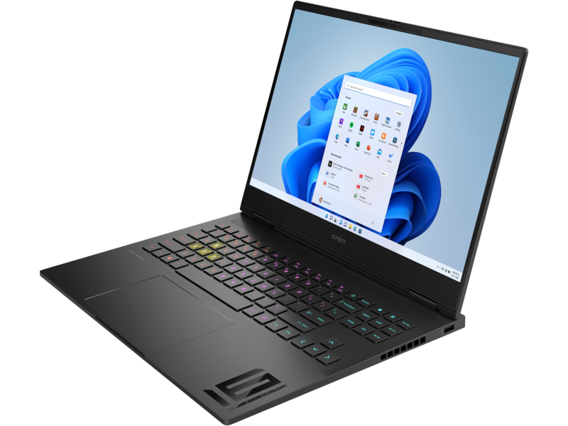 23C1 INTEL OMEN by HP Transcend 16 inch Gaming Laptop PC ShadowBlack NonNumpad 4 Zone IRCam nonFPR n