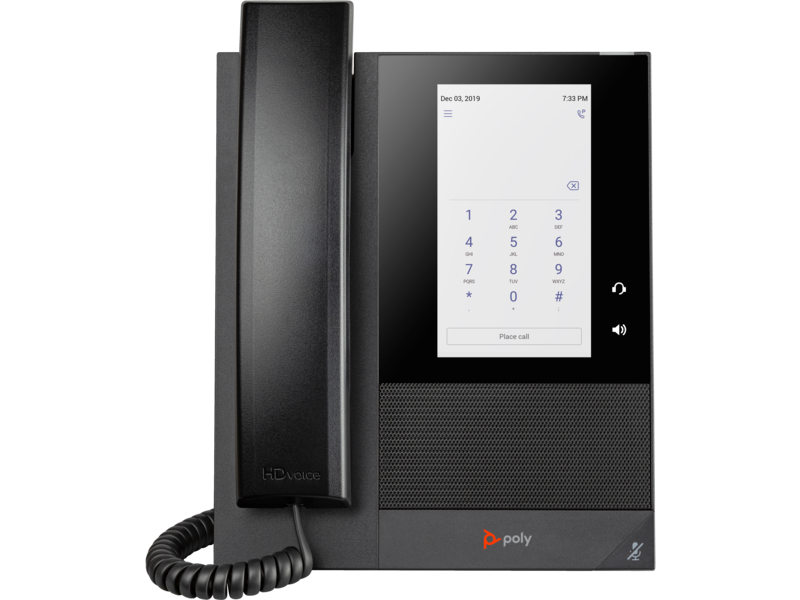 Poly CCX 400 Teams Dialpad Front facing