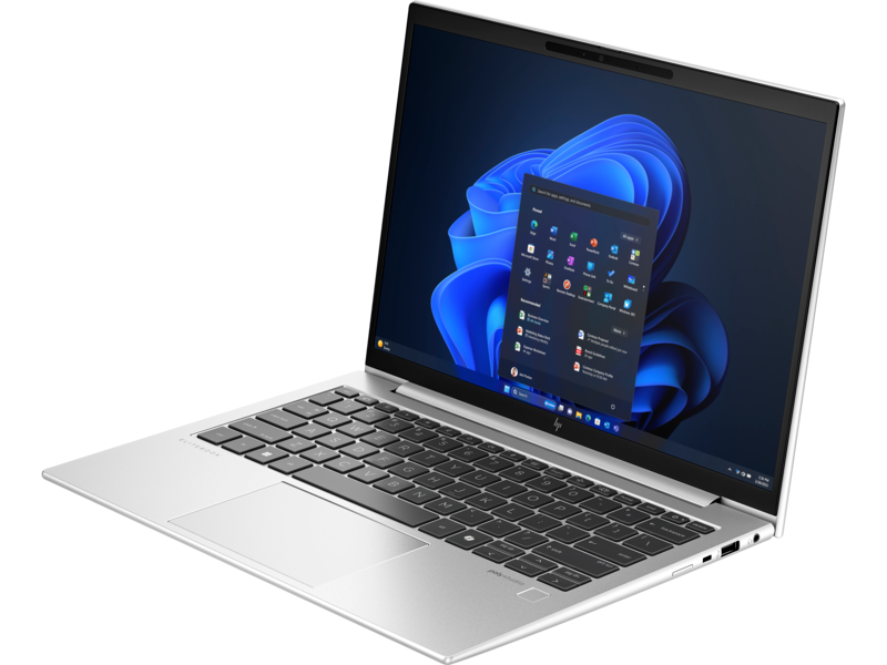 HP-EliteBook-830-G11-13Inch-NaturalSilver-NT-IRcam-FPR-CoreSet-Win11-WhiteBG-FrontLeftOpen