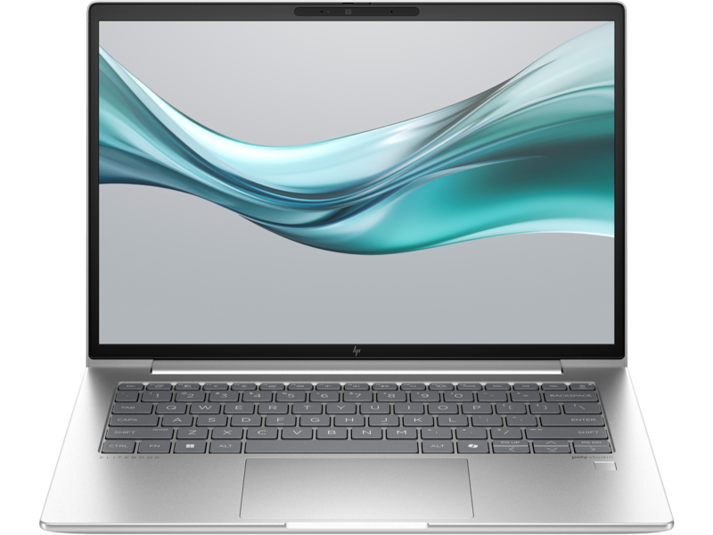 HP Elitebook 645 G11 14 inch NaturalSilver WWAN T IRcam FPR CoreSet AHS WhiteBG FrontOpen