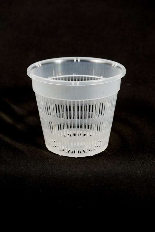 Clear net pot 14cm