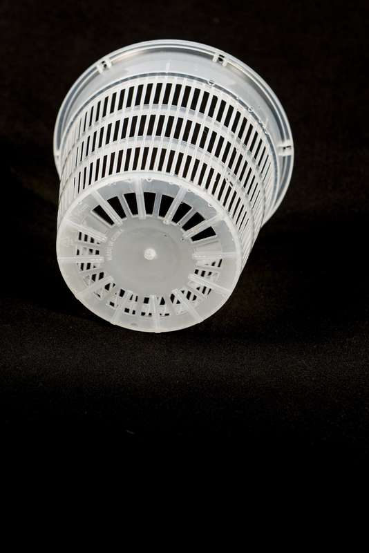Clear net pot 14cm