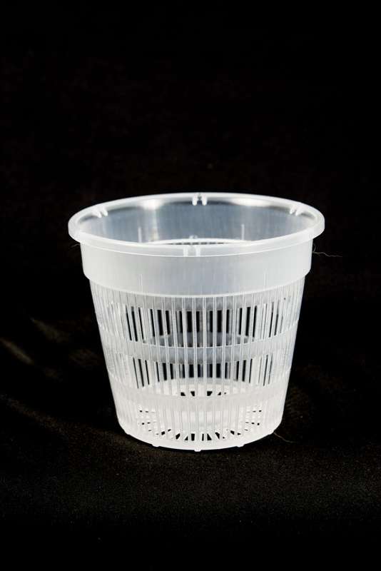 Clear net pot 14cm