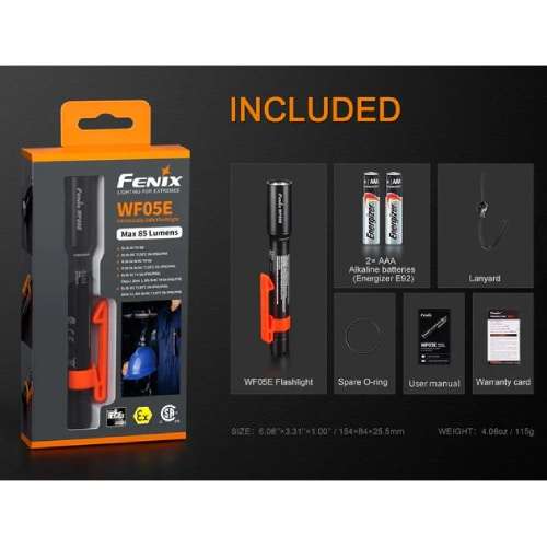 Fenix Flashlight WF05E