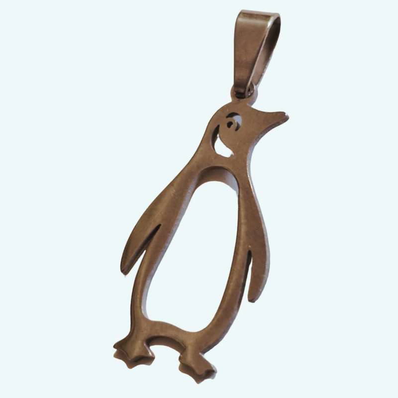 Penguin Pendant, Stainless steel