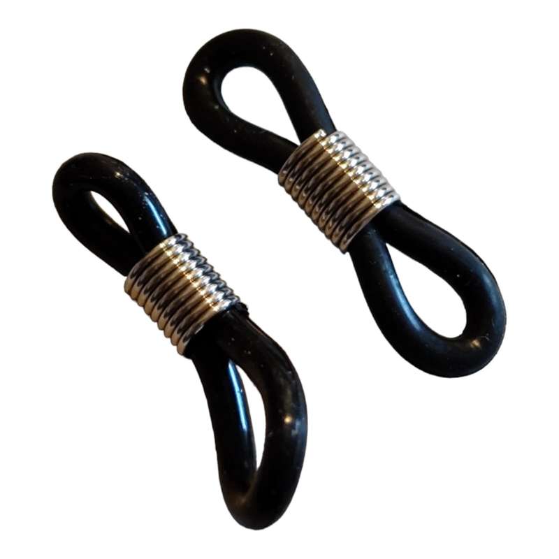 85 pcs Lenses Attachment Chain ends, 2.1cm Rubber and stainless-steel spring