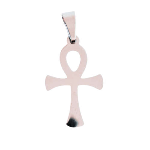 Ankh Pendant, Stainless Steel, 3 x 1.5cm