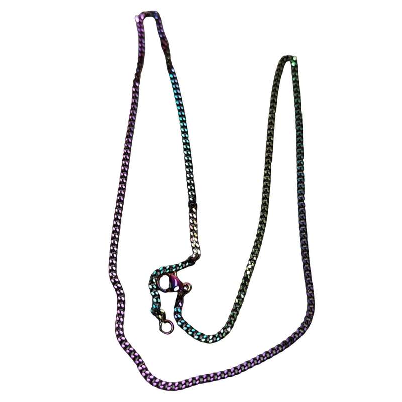Colourful Stainless-steel chain, 0.02 x 45cm