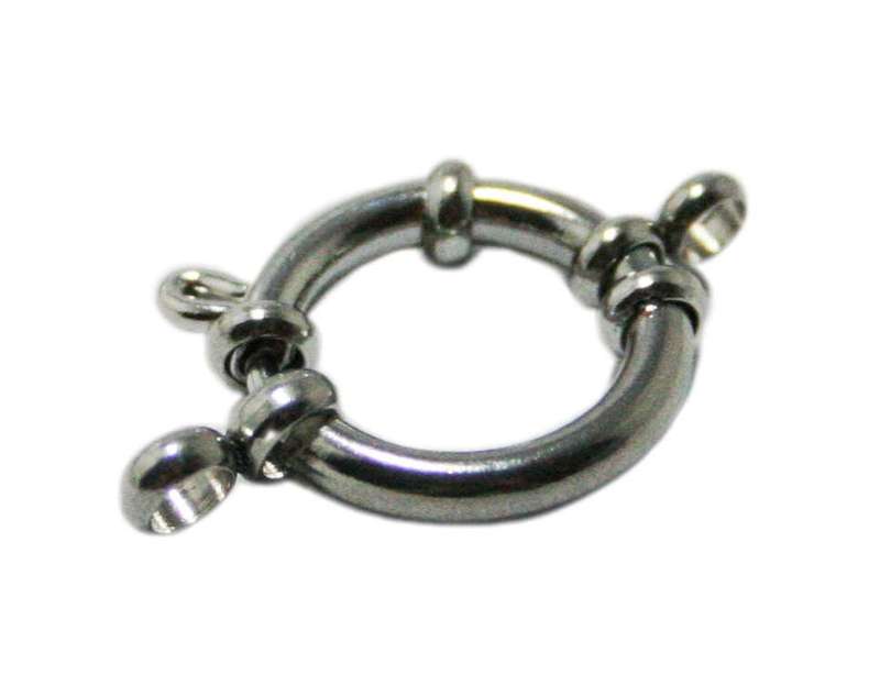 Stainless steel signoretti clasp, 16mm