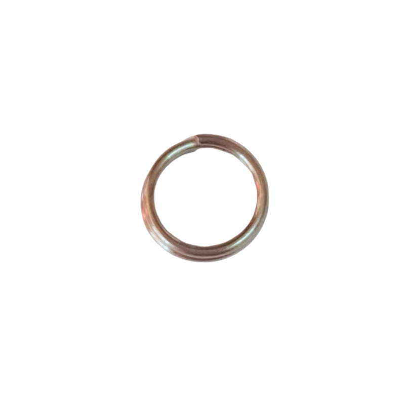 50 x  Stainless steel Split rings, 6mm