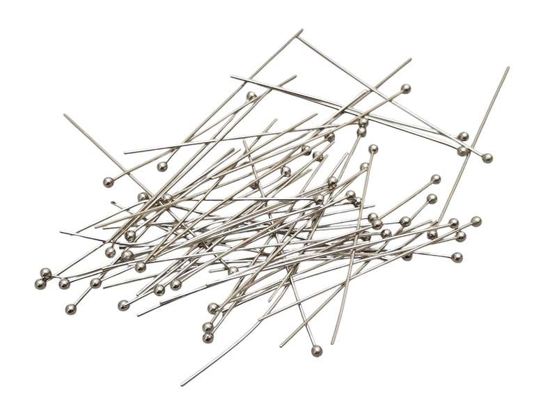 550 x Stainless Steel Ball Head pins, 0.6x45mm