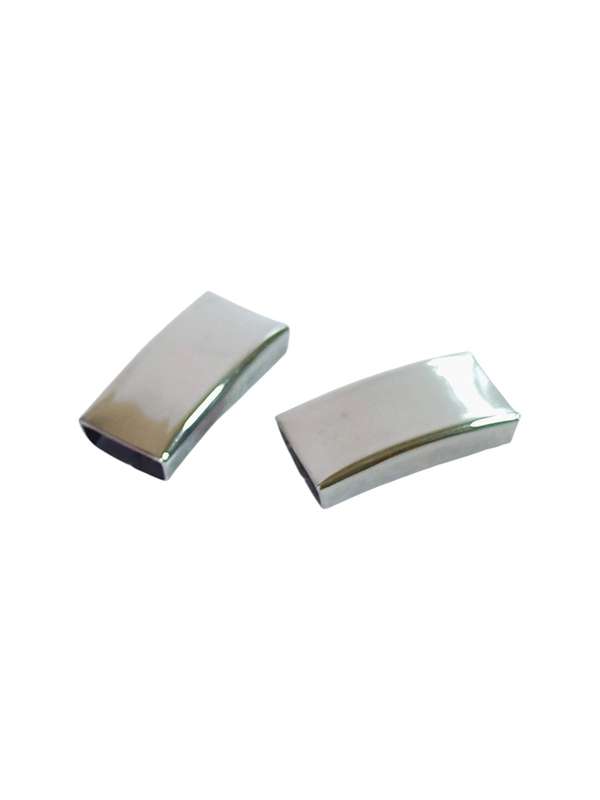 Tube Slider in stainless steel Pair, 23mm