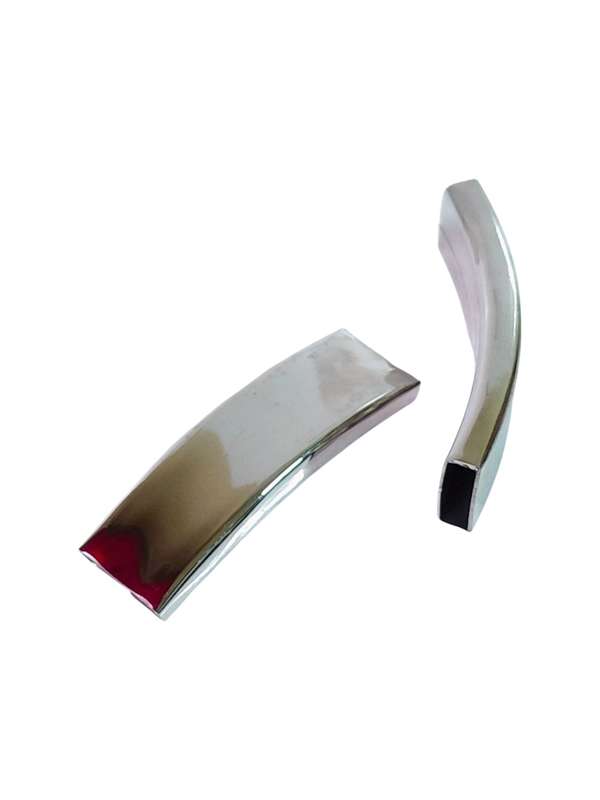 Tube Slider in stainless steel Pair, 37mm