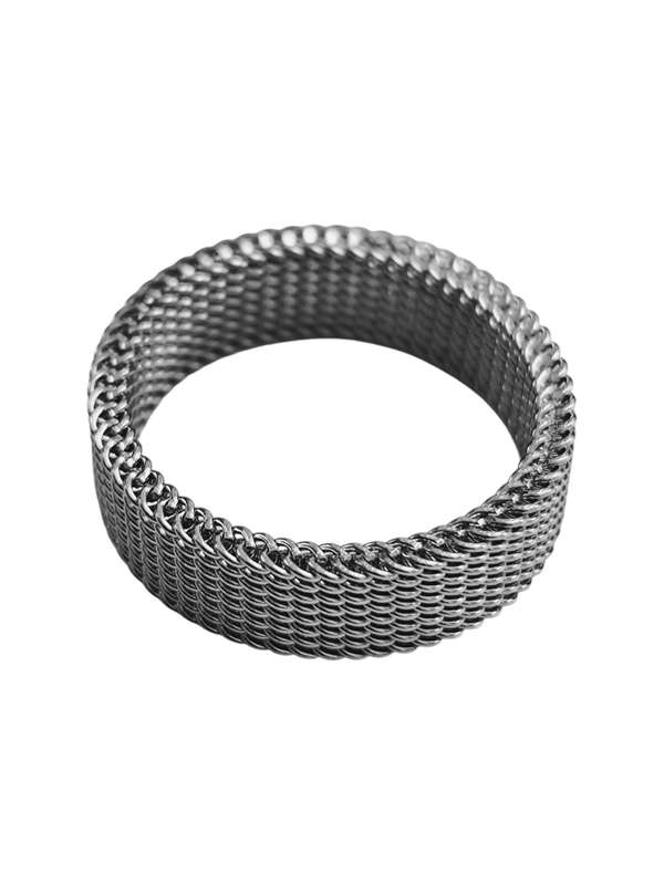 Stainless Steel Ring, Mesh design