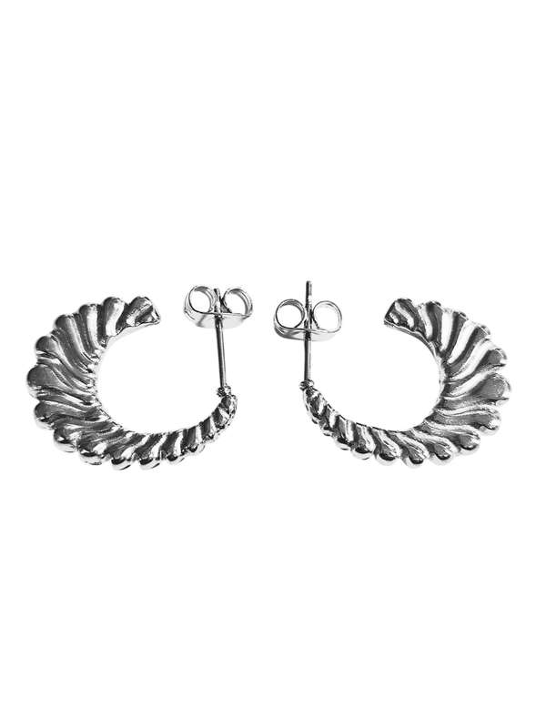 Stainless Steel Earrings, 19mm