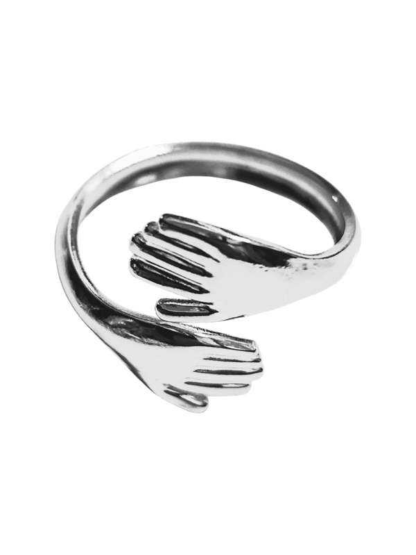 Stainless Steel Ring, Hands, adjustable