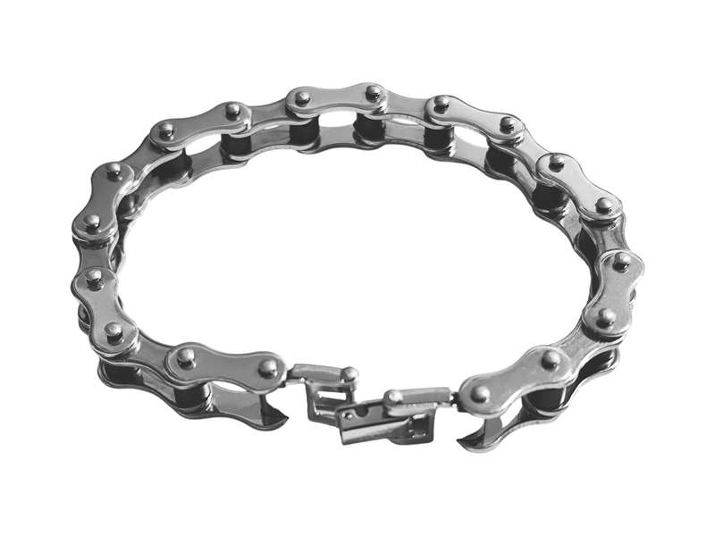 Stainless-steel Bicycle Chain bracelet, 200x10mm