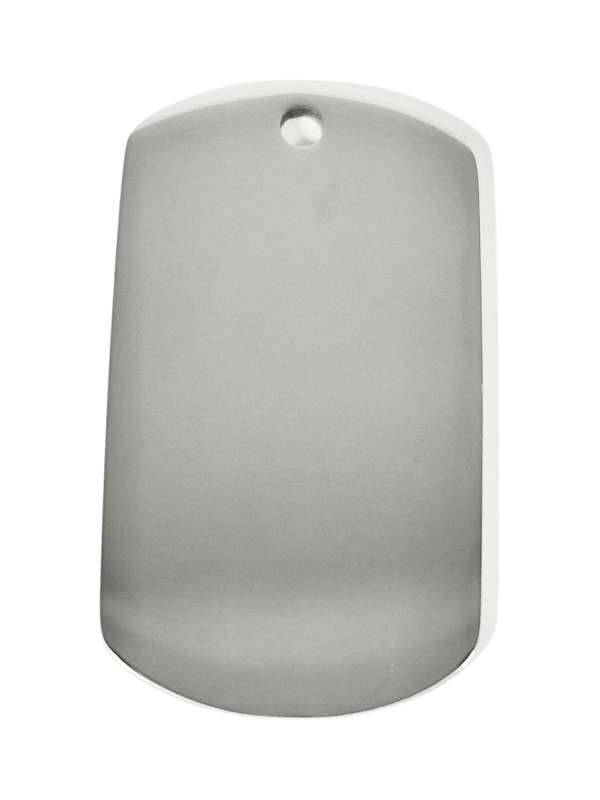 Dog Tag in stainless steel