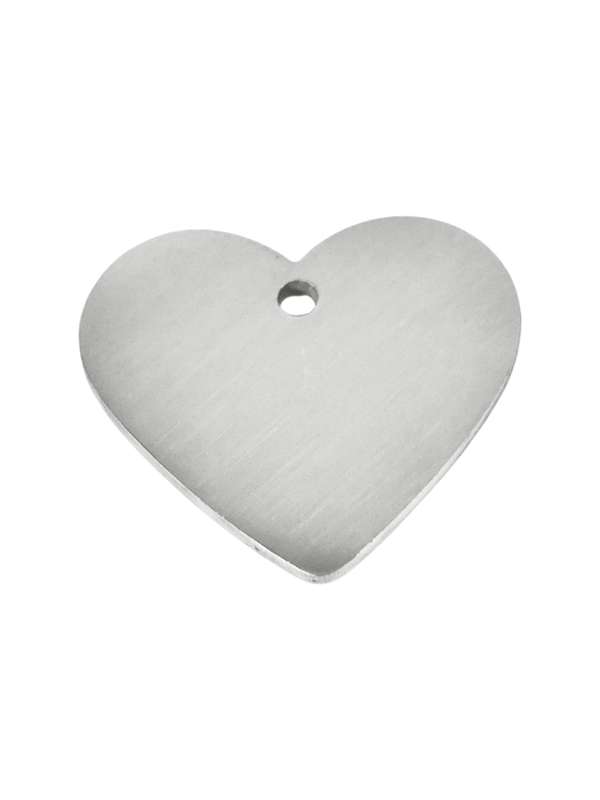 Heart charm, 2 sizes