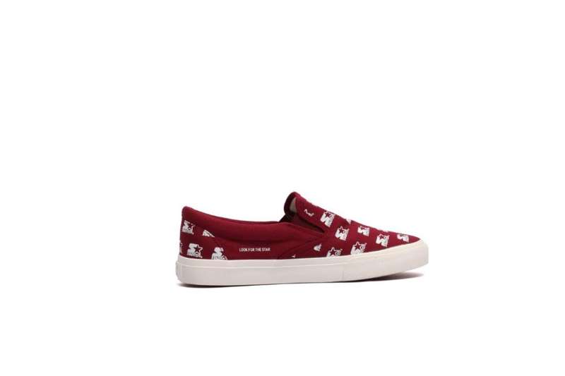Starter Unisex Maroon Starter Slip On Sneakers