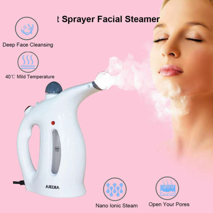 Portable Handheld Facial & Garment Steamer