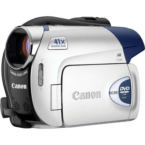 Canon DC310 High Optical Zoom DVD Camcorder