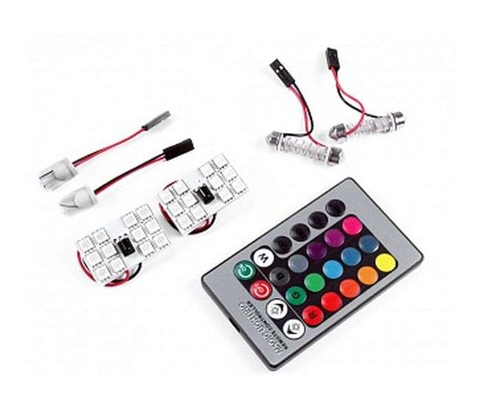Car roof led light 5050 rgb roof light 12 smd interior brightness rgb 12 smd roof led light capacity
